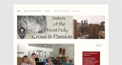 Desktop Screenshot of passionistsisters.org